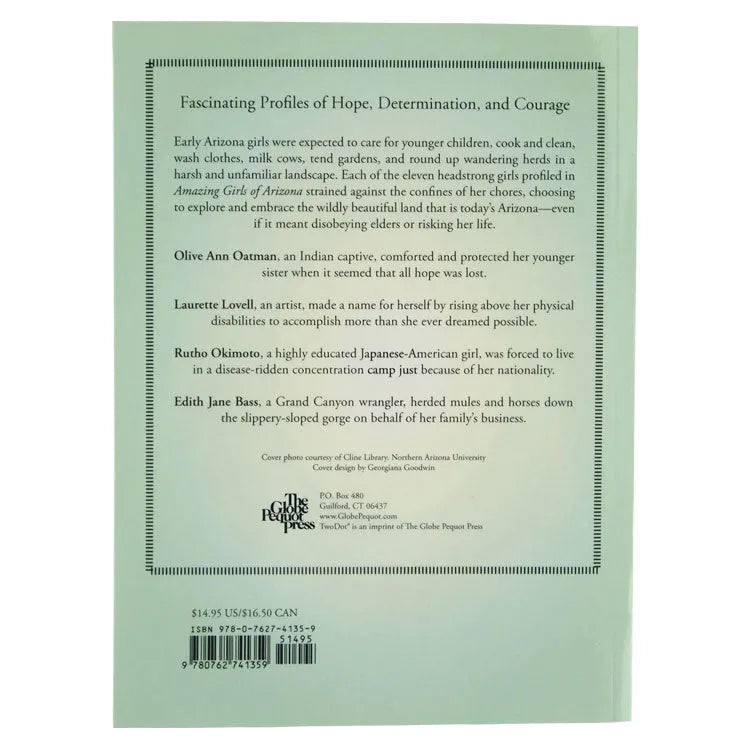 Amazing Girls of Arizona Back Cover