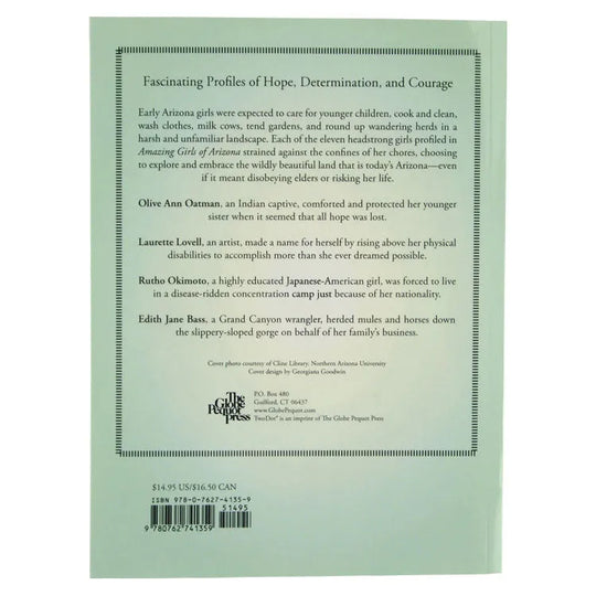 Amazing Girls of Arizona Back Cover