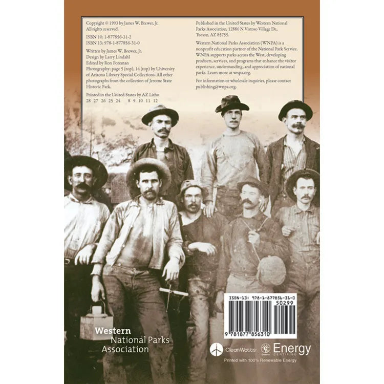 Jerome: Story of Mines, Men, and Money Back Cover