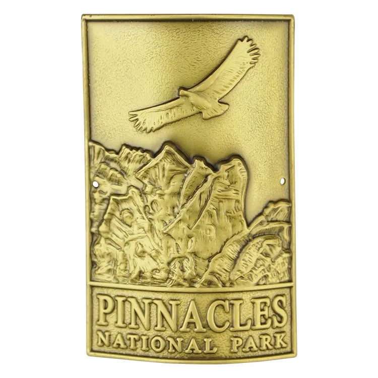 Pinnacles National Park Hiking Stick Medallion - Logo