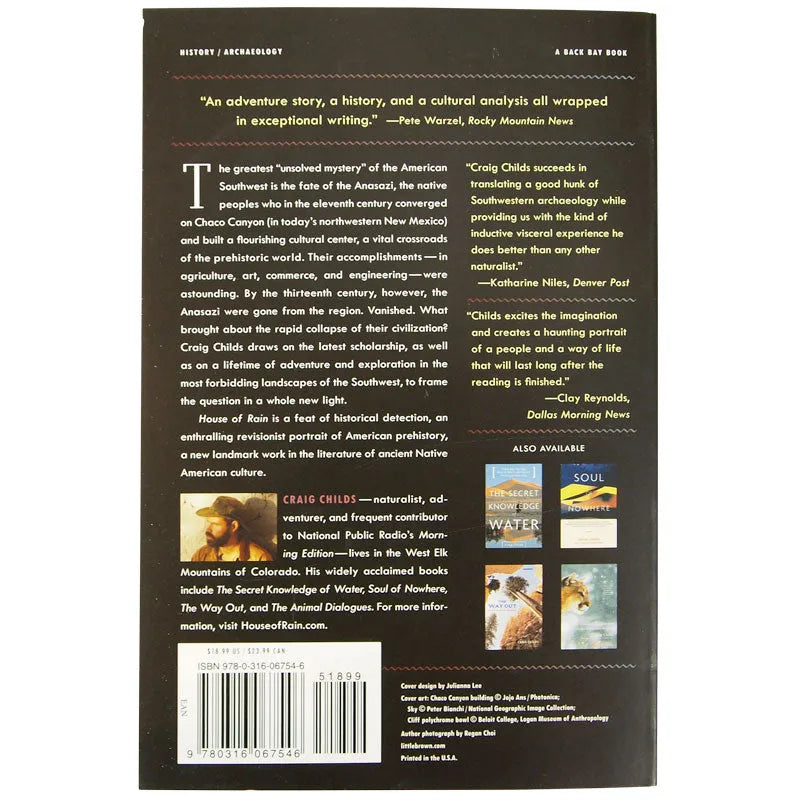 House of Rain back cover