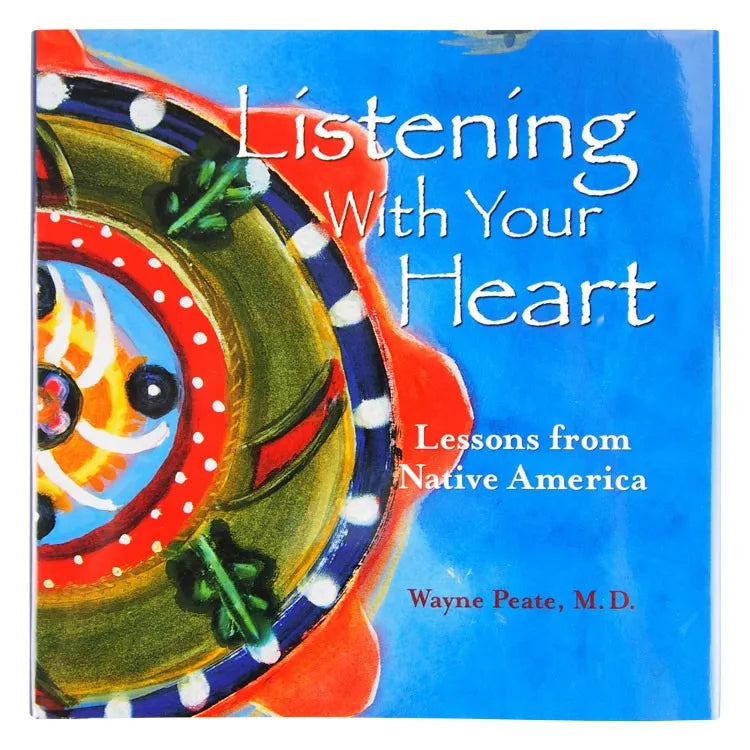 Listening With Your Heart front cover with colorful art