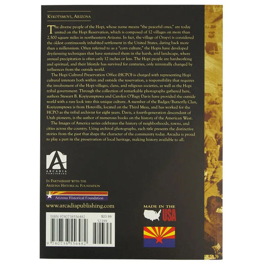 Images of America - The Hopi People back cover text only