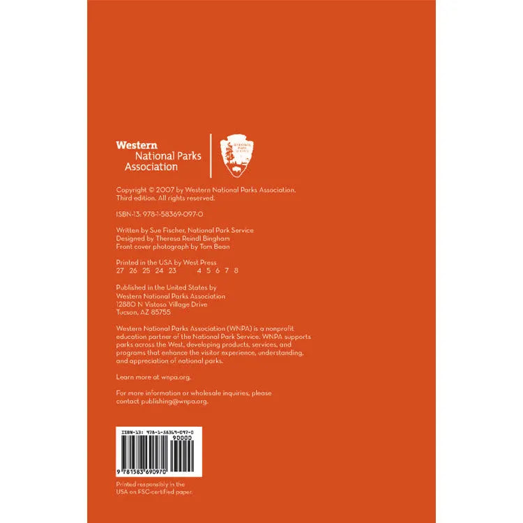 Sunset Crater National Monument Lava Flow Trail Guide Back Cover