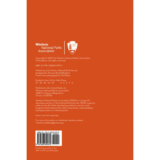 Sunset Crater National Monument Lava Flow Trail Guide Back Cover