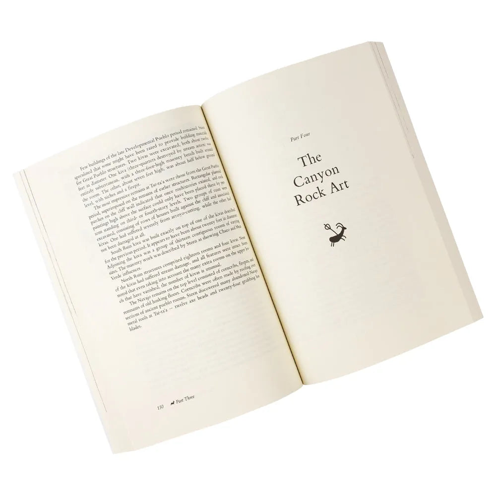 Canyon de Chelly: Its People and Rock Art by Campbell Grant interior page at start of part 4