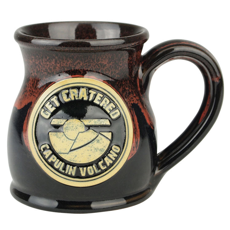 Capulin Volcano National Monument Round Belly Mug from Deneen Pottery