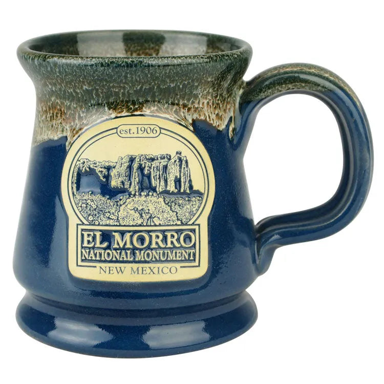 El Morro National Monument Footed Mug from Deneen Pottery