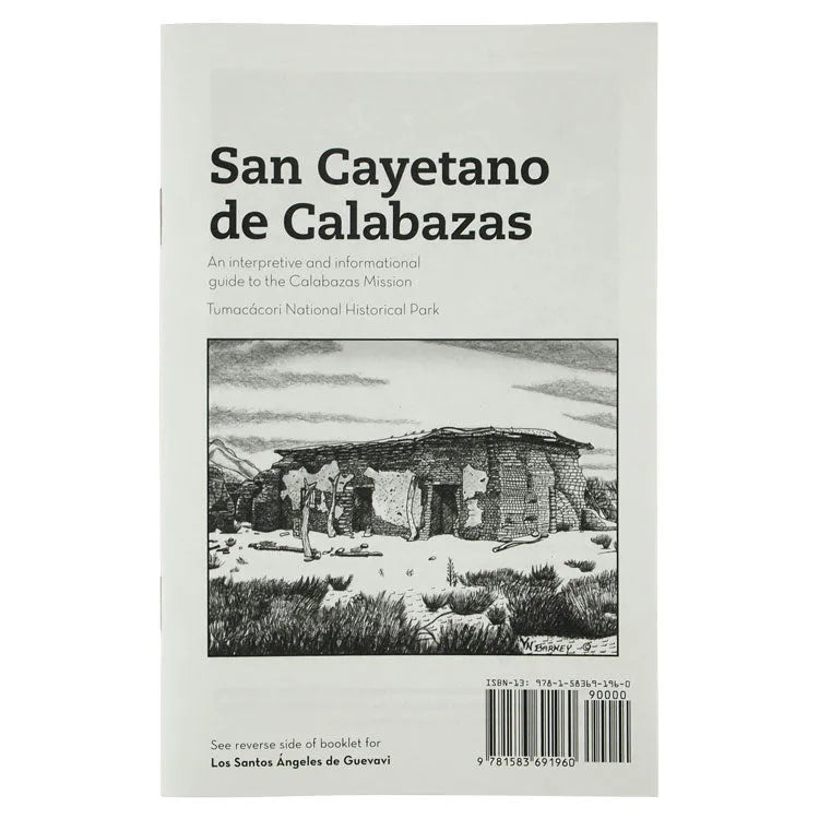 Tumacacori National Hist. Park Guevavi - Calabazas Trail Guide Back Cover