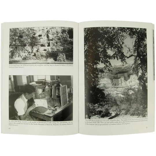 Images of America - Montezuma Castle National Monument interior pages with historic photos