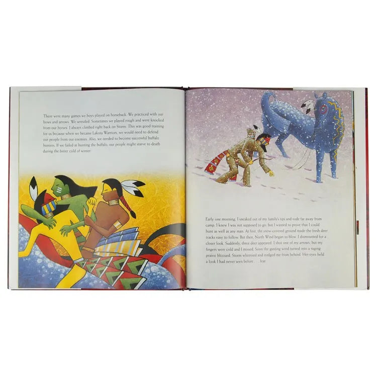 Gift Horse: A Lakota Story by S.D. Nelson interior pages