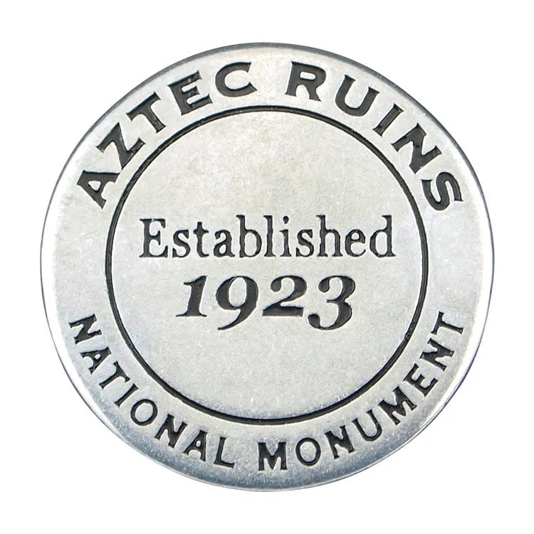 Aztec Ruins National Monument Collectible Token Back