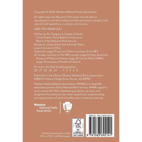 Aztec Ruins National Monument Trail Guide Back Cover