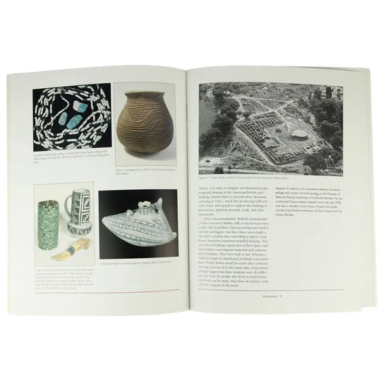 In Search of Chaco edited by David Grant Noble interior pages with indigenous art