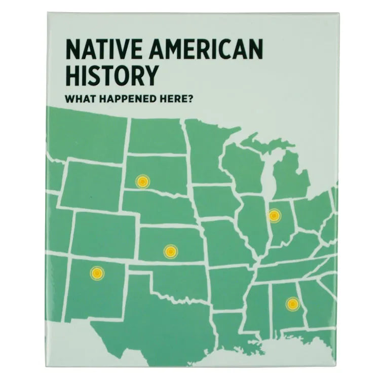 Native American History Cards box front