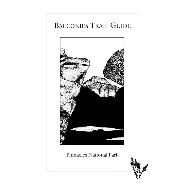 Pinnacles National Park Balconies Trail Guide Front Cover
