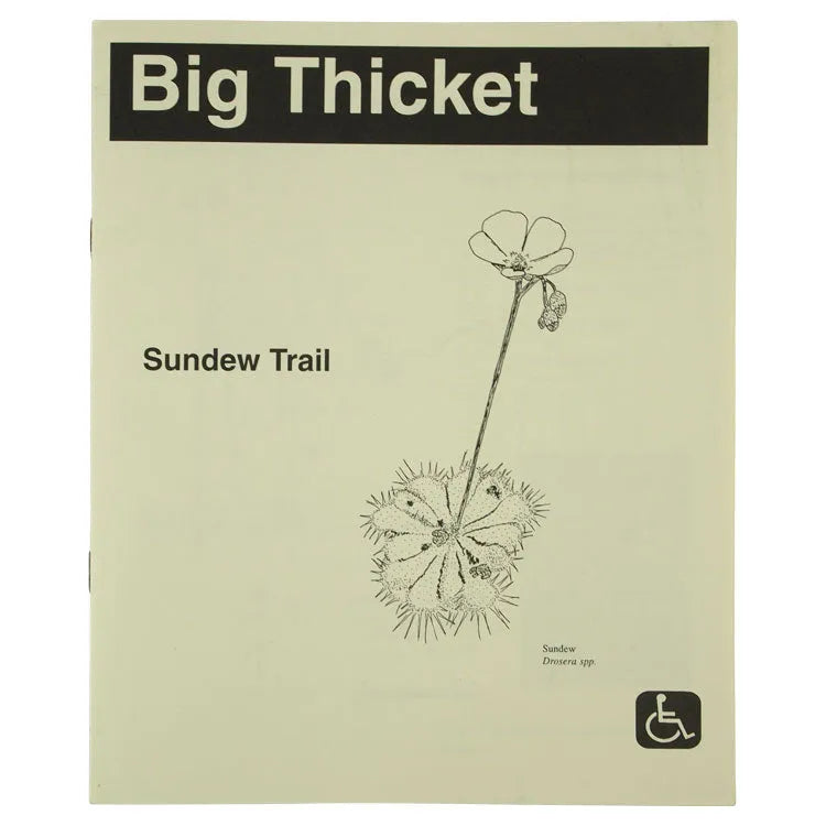 Big Thicket National Preserve Sundew Trail Guide Front Cover