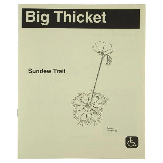 Big Thicket National Preserve Sundew Trail Guide Front Cover