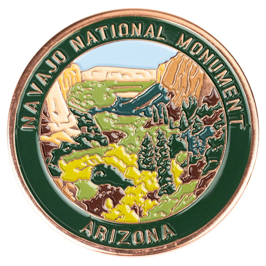 Navajo National Monument Collectible Coin - Keet Seel side 1