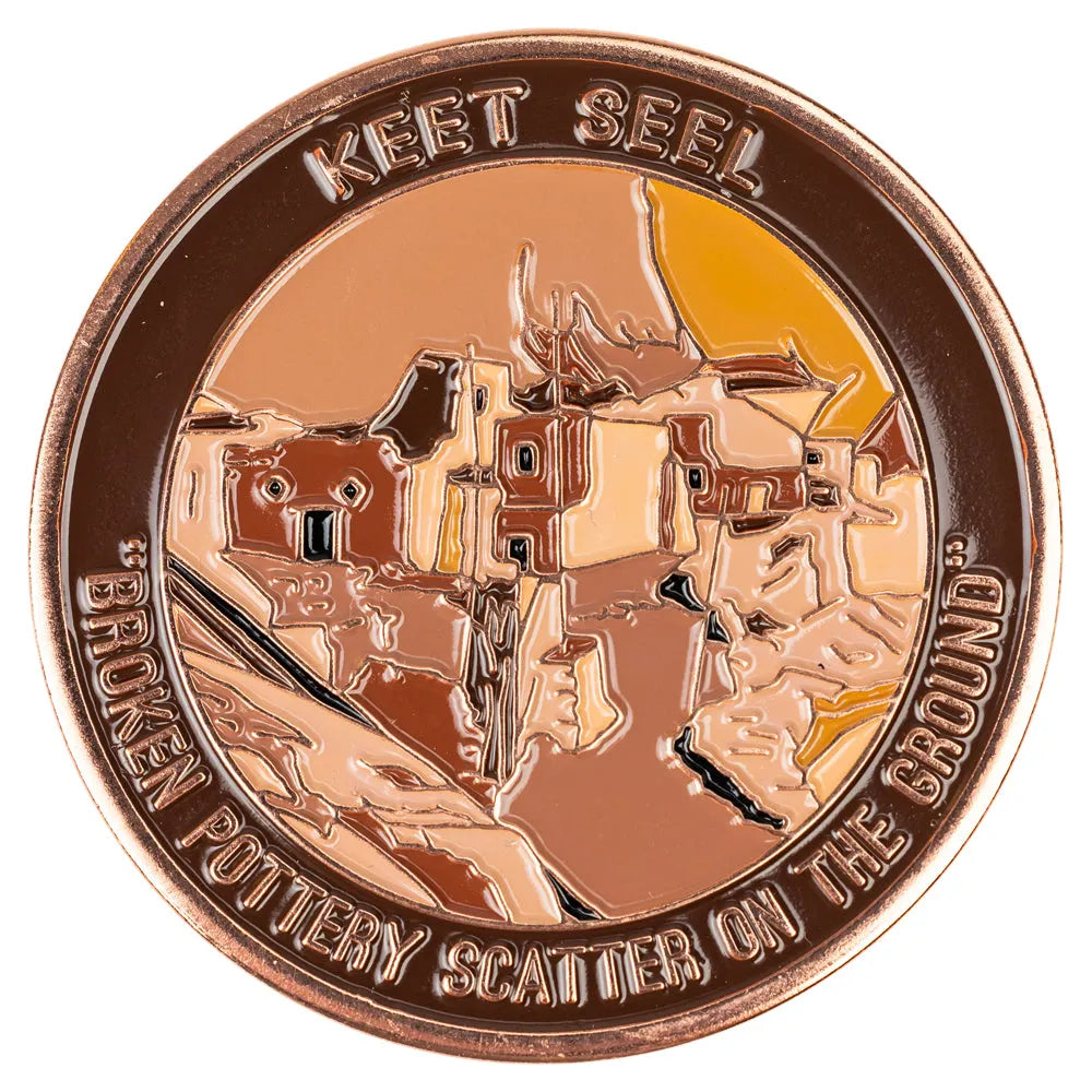 Navajo National Monument Collectible Coin - Keet Seel side 2