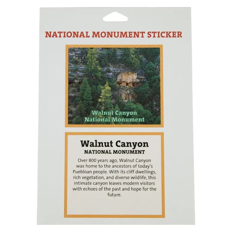 Walnut Canyon National Monument Park Sticker
