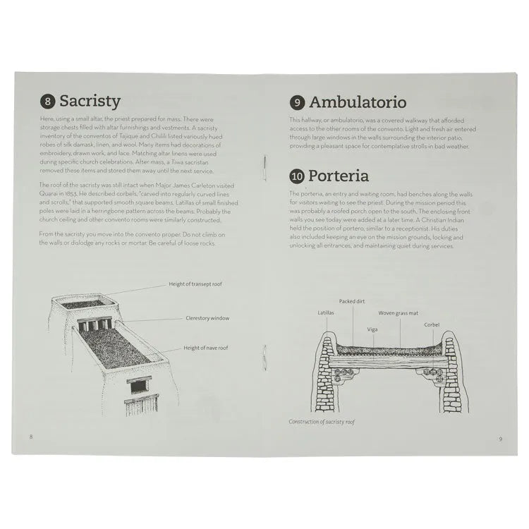Salinas Pueblo Missions National Monument Quarai Trail Guide Interior Pages