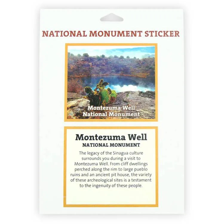 Montezuma Castle National Monument Park Sticker - Montezuma Well
