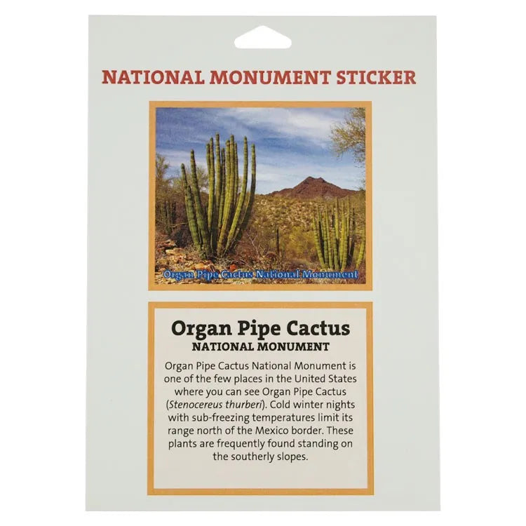 Organ Pipe Cactus National Monument Park Sticker