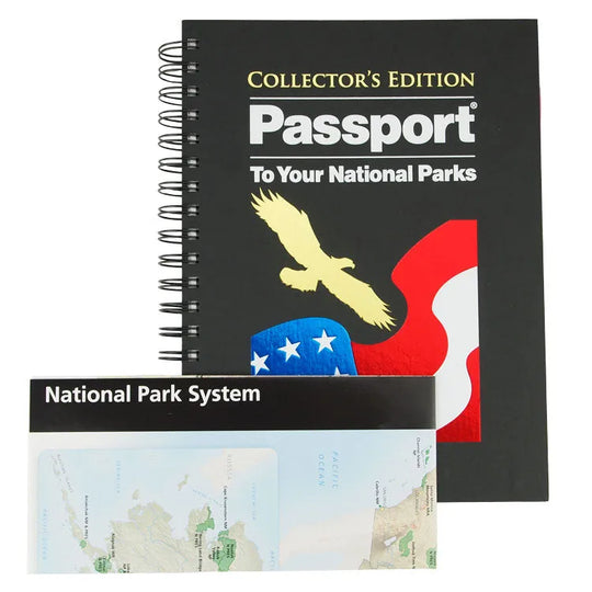 Passport to Your National Parks Book - Collector's Edition with system map