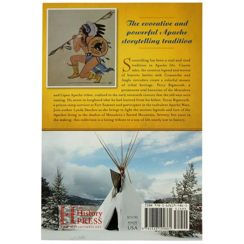 Apache Legends & Lore of Southern New Mexico back cover