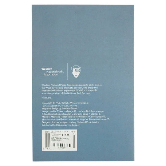 Little Bighorn Battlefield Deep Ravine Trail Guide Back Cover