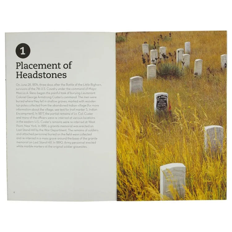 Little Bighorn Battlefield Deep Ravine Trail Guide Interior Pages 1