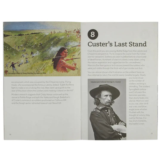 Little Bighorn Battlefield Deep Ravine Trail Guide Interior Pages 2