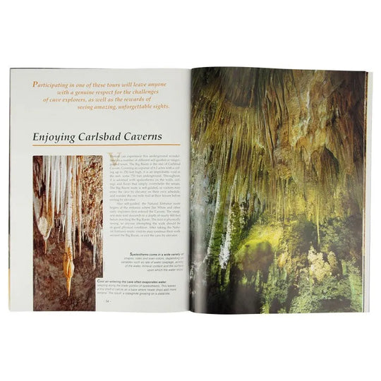 Carlsbad Caverns: The Story Behind the Scenery interior pages