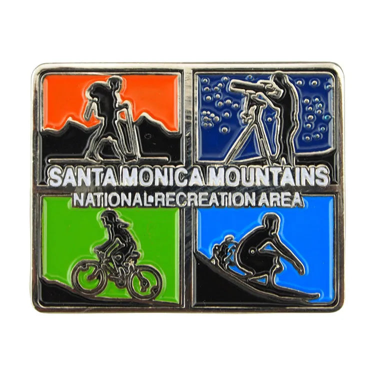 Santa Monica Mountains National Rec. Area Pin - Activities