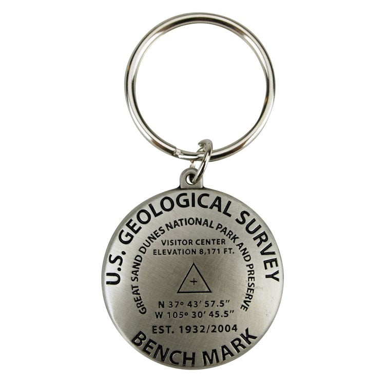 Great Sand Dunes National Park Keychain - Benchmark