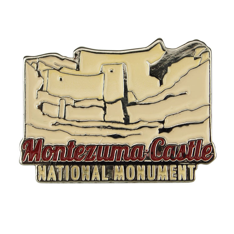 Montezuma Castle National Monument Pin - Dwelling Diecut