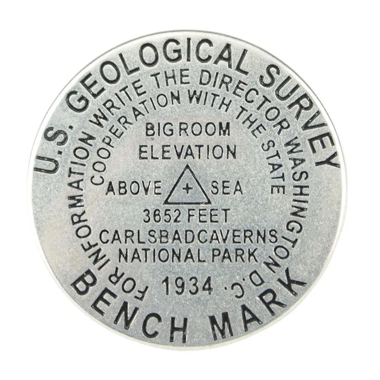 Carlsbad Caverns National Park Pin - Bigroom Benchmark