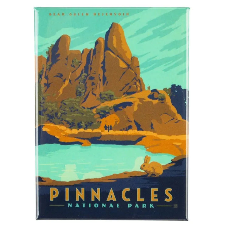 Pinnacles National Park Magnet - ADG Graphic