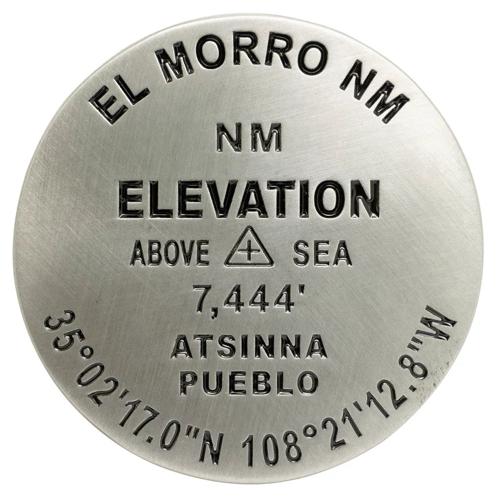 El Morro National Monument Magnet - Atsinna Pueblo Benchmark