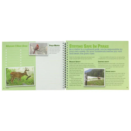 Interior pages about wildlife and safety