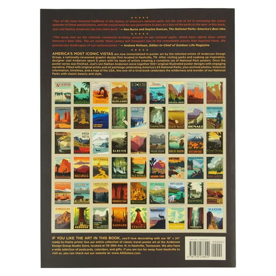 ADG Illustrated National Parks: Expanded Edition back cover