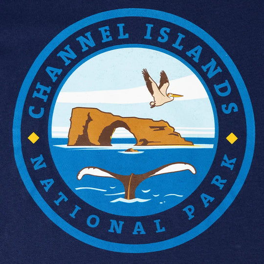 Channel Islands National Park T-Shirt - Round Logo detail