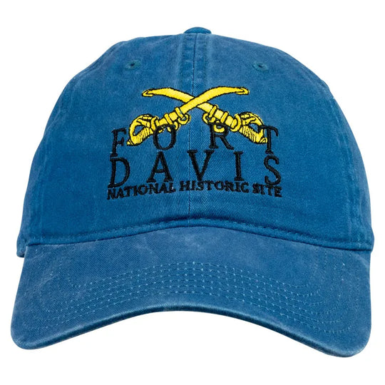 Fort Davis National Historic Site Cap - Crossed Sabers Front