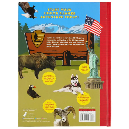 Back cover of National Parks: A Kid's Guide to America's Parks, Monuments, and Landmarks