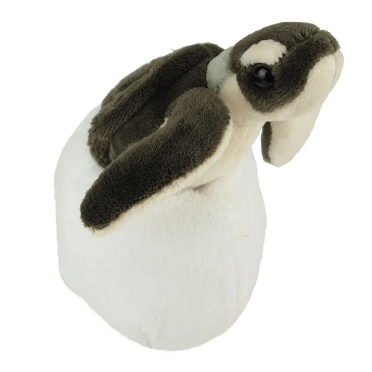 Green Sea Turtle Hatchling Mini Plush Toy