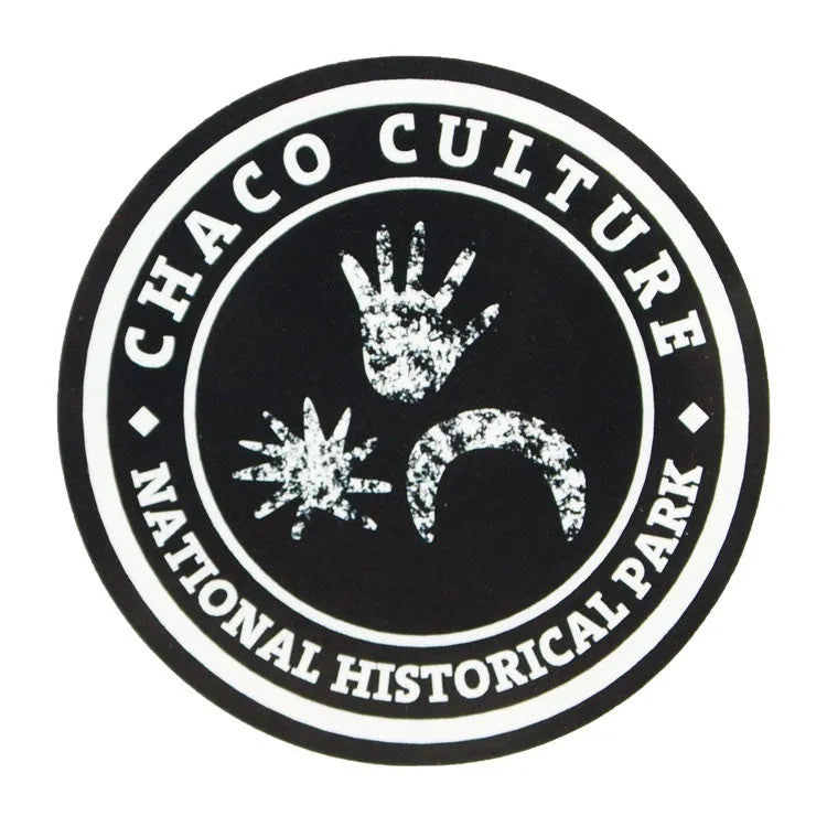 Chaco Culture National Hist. Park Sticker - Supernova Monochrome