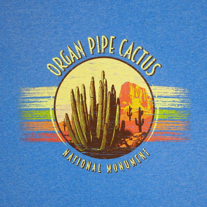 Organ Pipe Cactus National Monument T-Shirt - Circle Stripe