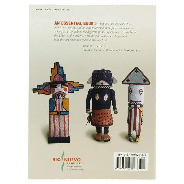 Back cover of Great Tradition of Hopi Katsina Carvers: 1880 to Present by Barry Walsh
