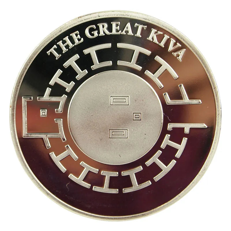 Aztec Ruins National Monument Collectible Coin Back